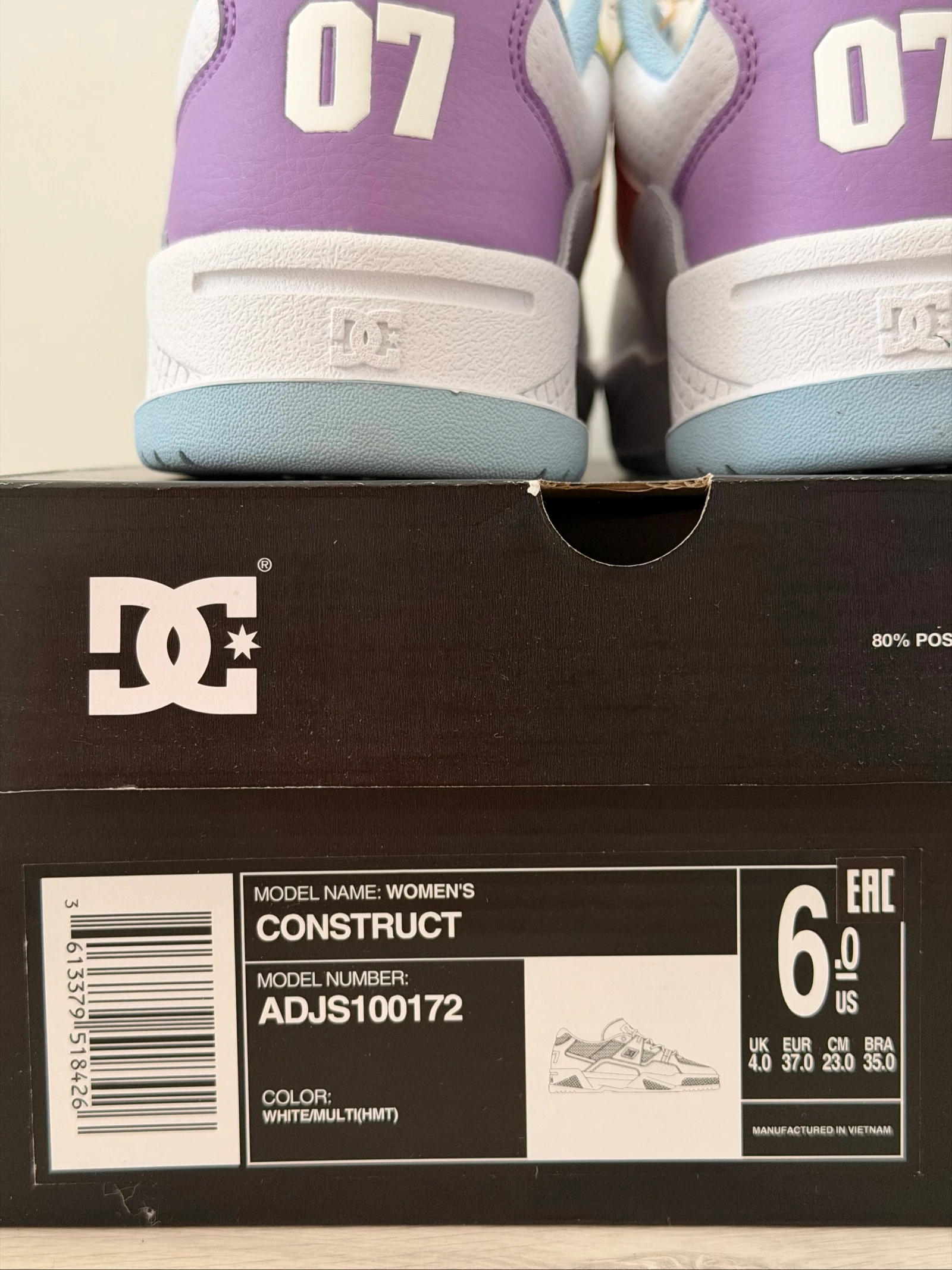 Authentic Dc Shoes Sneakers Women size 37 – photo 8